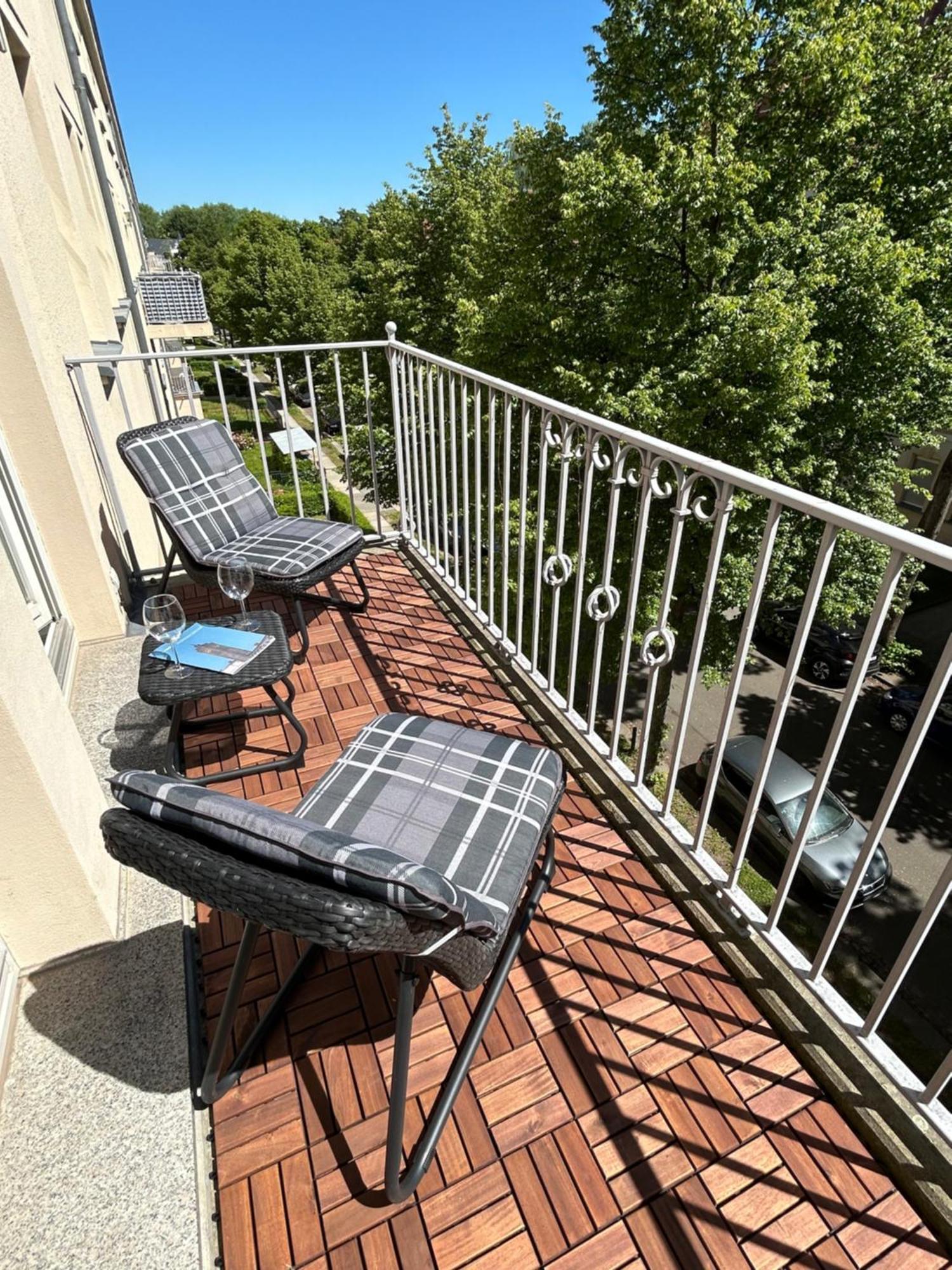Ruhige Maisonettewohnung Auf Dem Kassberg Chemnitz Zewnętrze zdjęcie
